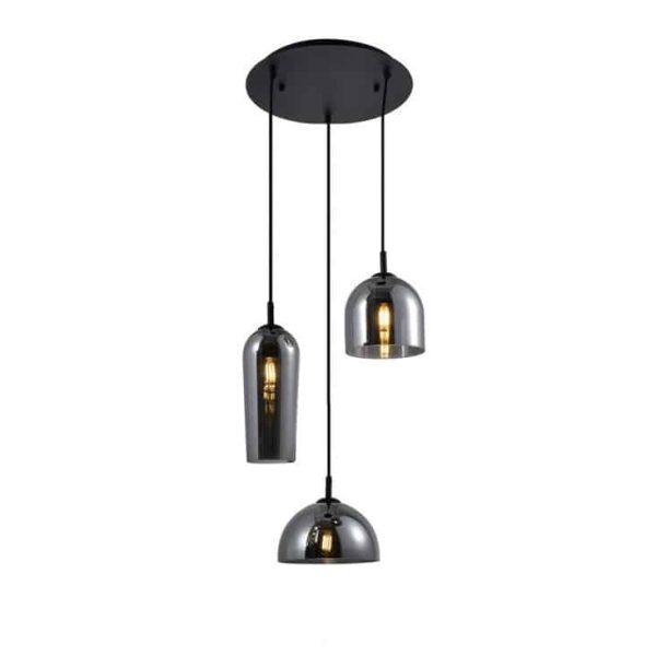 Lampa nad stół wisząca nowoczesna Blanca 3 mosiądz AZ3336- AZzardo