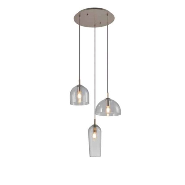 Lampa nad stół wisząca nowoczesna szklana Blanca szklana 3 AZ3338 - AZzardo