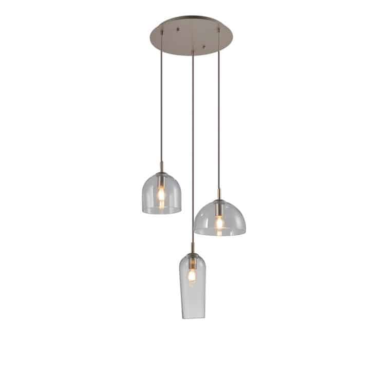 Lampa nad stół wisząca nowoczesna szklana Blanca szklana 3 AZ3338 - AZzardo