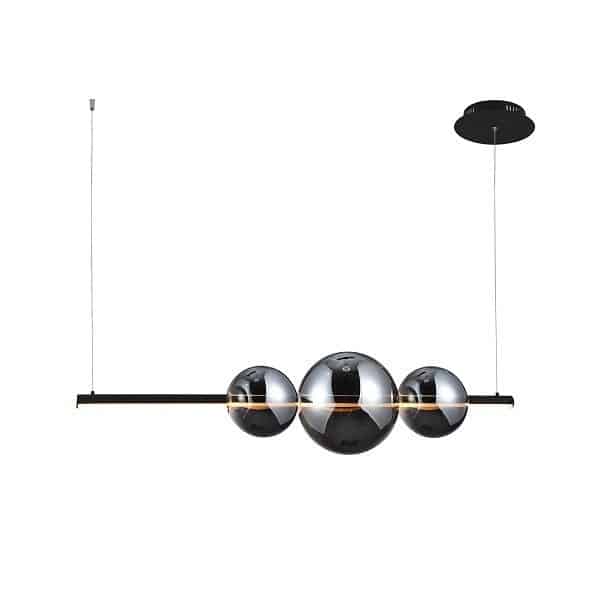 Lampa designerska wisząca Sandra 3 DIMM czarna AZ3352 - Azzardo