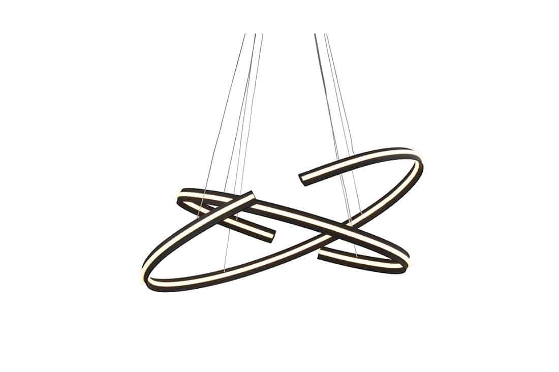 Lampa wisząca RING Alessia DIMM czarna AZ3355 - Azzardo
