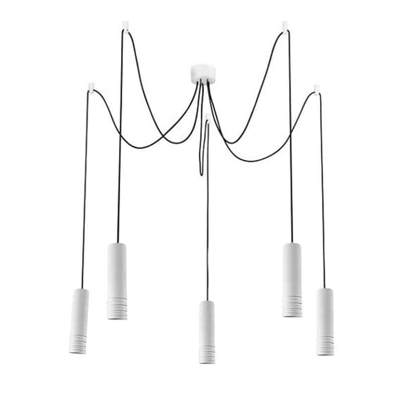 Lampa wisząca nowoczesna Locus L 5 biała AZ3406 - Azzardo