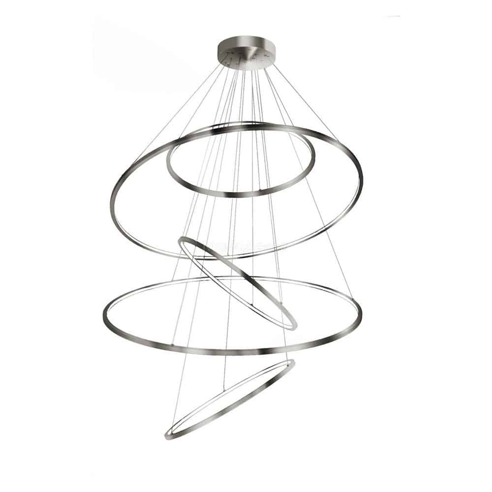 Lampa wisząca RING Wheel XXL DIMM chrom AZ3417 - Azzardo