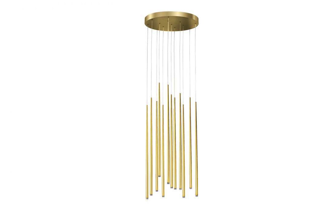 Lampa wisząca nowoczesna Louise 12 złota AZ3420- AZzardo