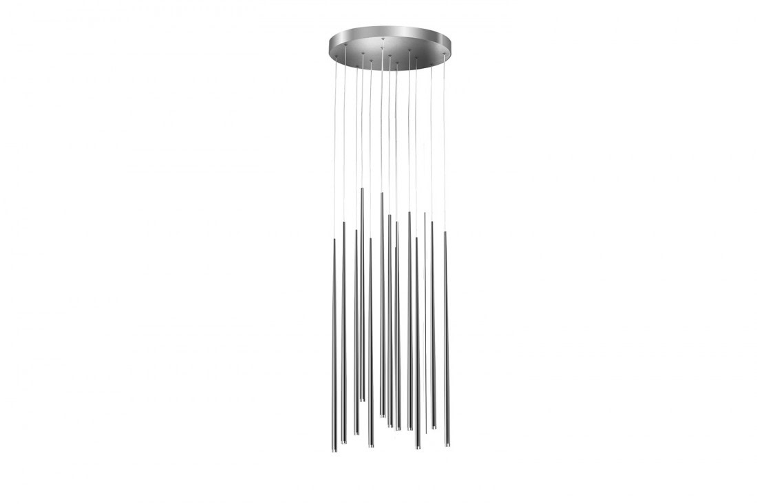 Lampa wisząca nowoczesna Louise 12 chrom AZ3422 - Azzardo