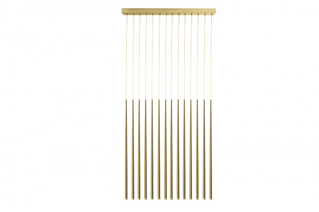 Lampa wisząca nowoczesna Louise 14 złota AZ3424 - AZzardo