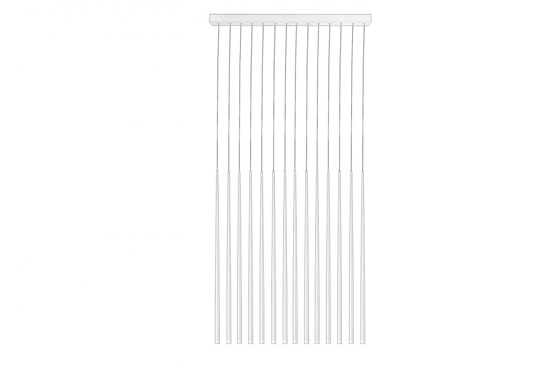 Lampa wisząca nowoczesna Louise 14 biała AZ3425 - Azzardo