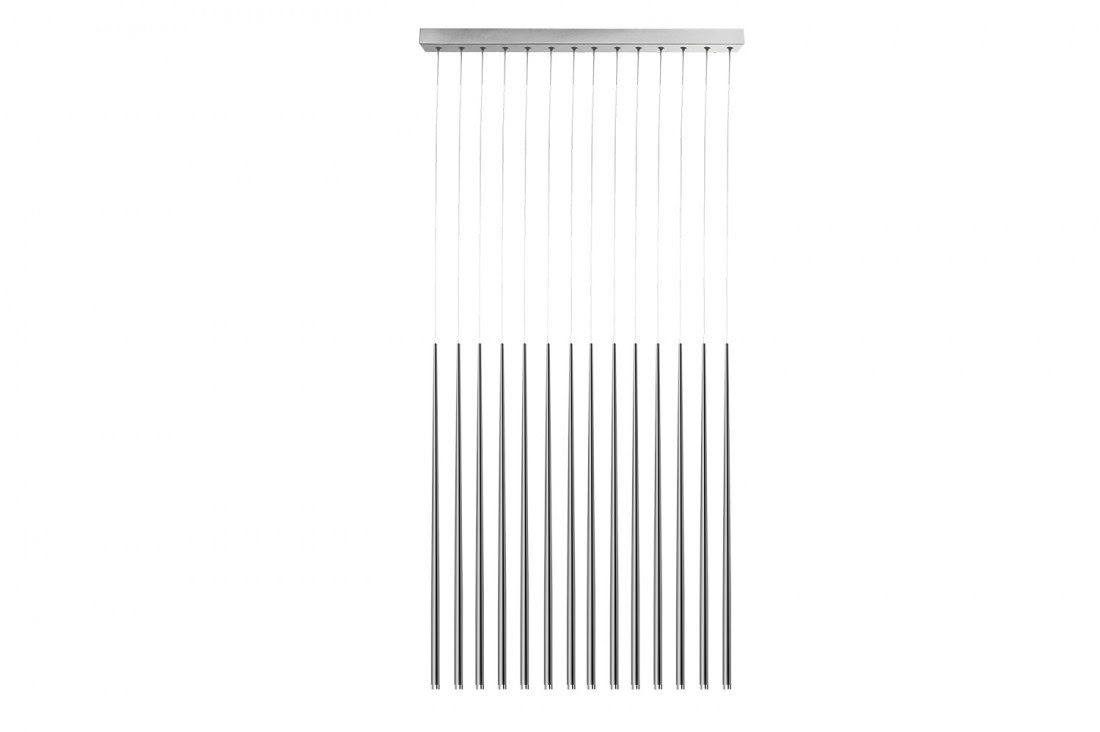 Lampa wisząca nowoczesna Louise 14 chrom AZ3426 - Azzardo