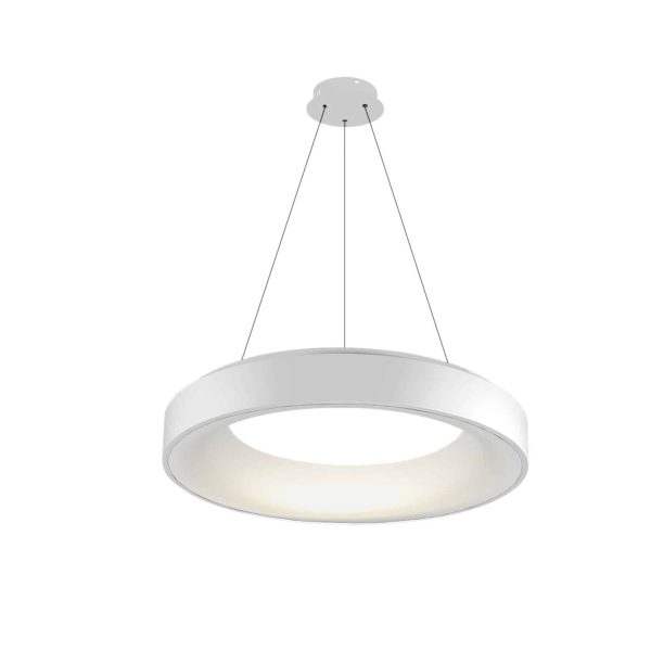 Lampa wisząca na pilota RING Sovana 45 CCT biała AZ3436 - Azzardo