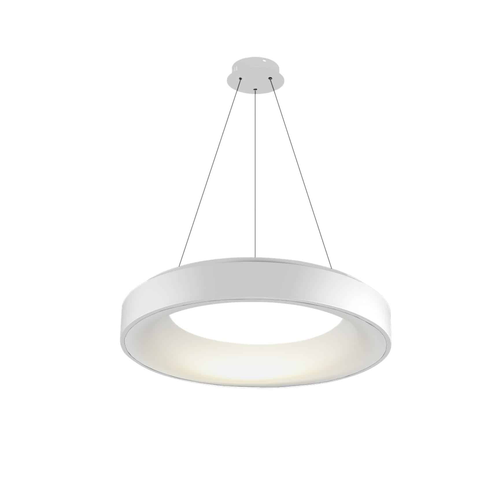 Lampa wisząca na pilota RING Sovana 45 CCT biała AZ3436 - Azzardo