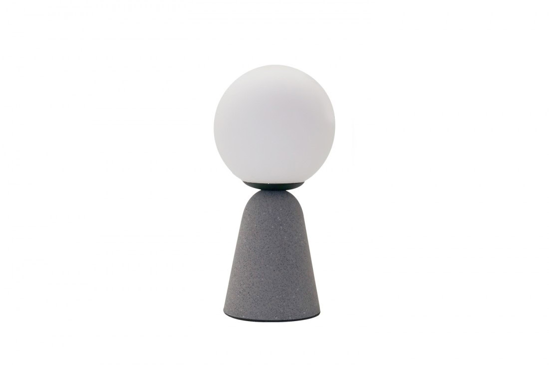Lampa stołowa beton + szkło Newton B AZ3463 - AZzardo