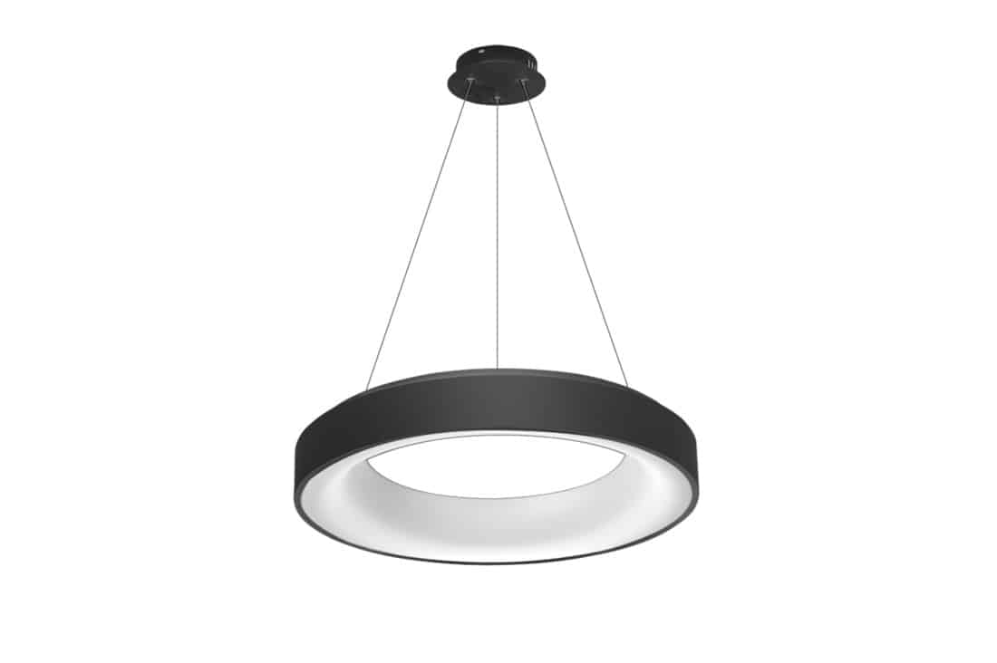 Lampa wisząca czarna RING Sovana 55 sterowanie SMART AZ3552- AZzardo - obrazek 2