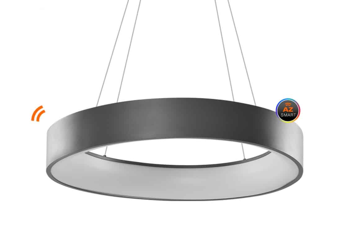 Lampa wisząca na pilota + smart RING smart SOLVENT R 110 GR AZ3977 - Azzardo