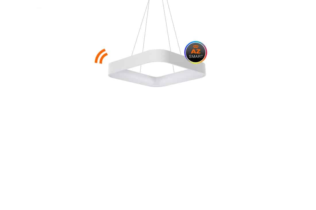 Lampa wisząca na pilota+smart RING smart SOLVENT S 45 WH AZ3979 - Azzardo