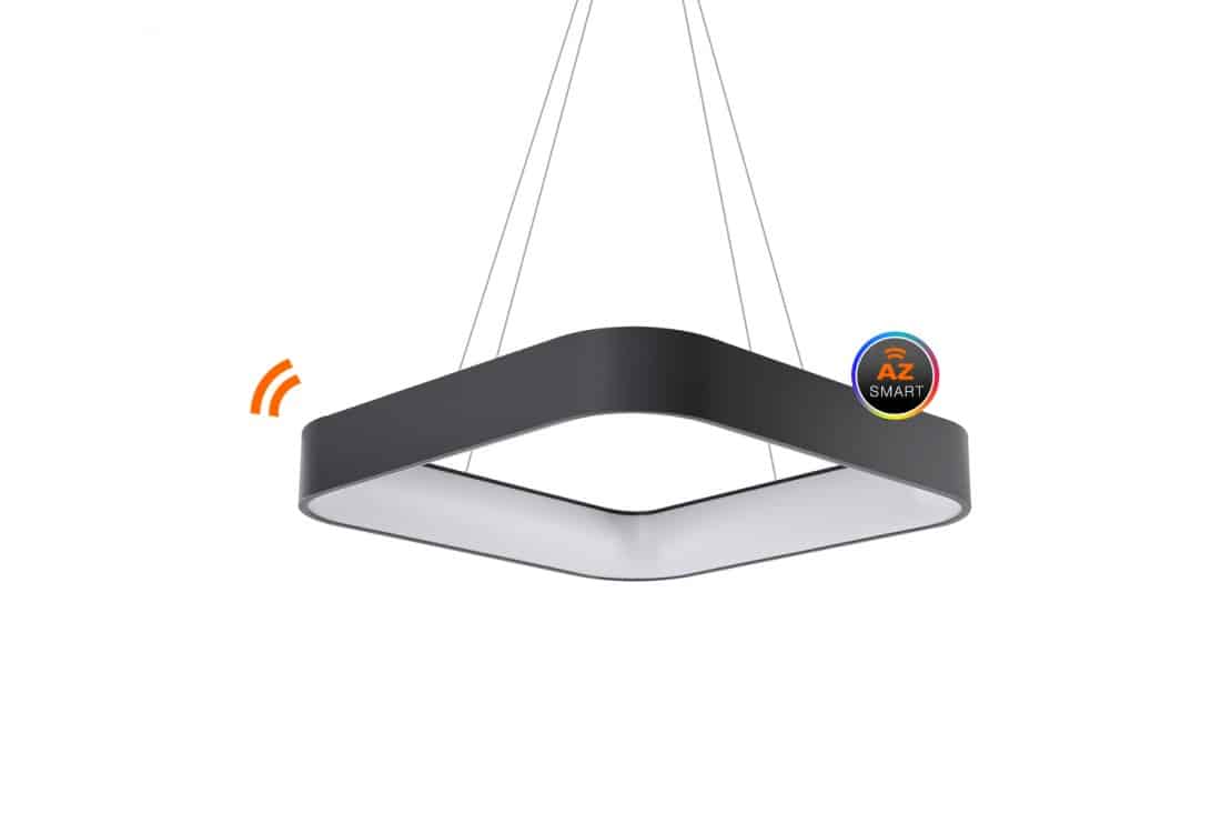 Lampa wisząca na pilota+smart RING smart SOLVENT S 60 GR AZ3983 - Azzardo