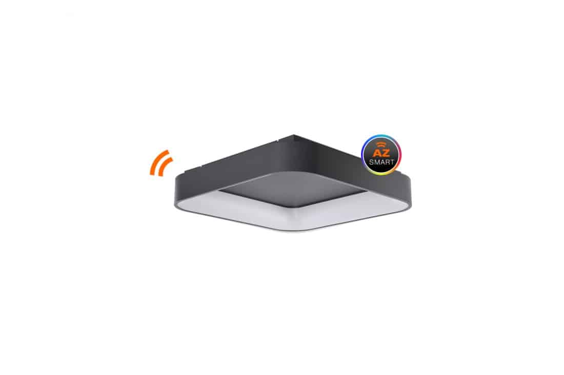 Plafon nowoczesny na pilot + smart SOLVENT S 60 BK AZ4005 - Azzardo