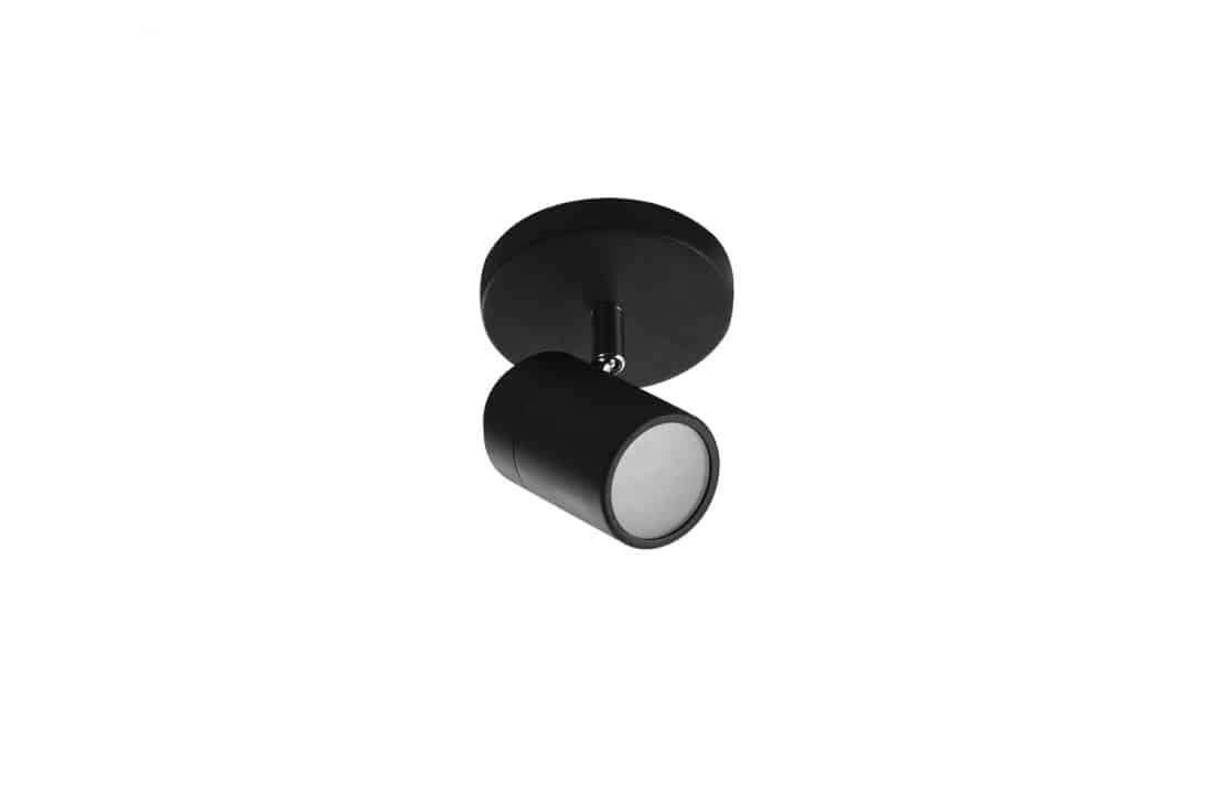 Lampa sufitowa czarna do łazienki IP44 Noemie 1 AZ4136 - Azzardo