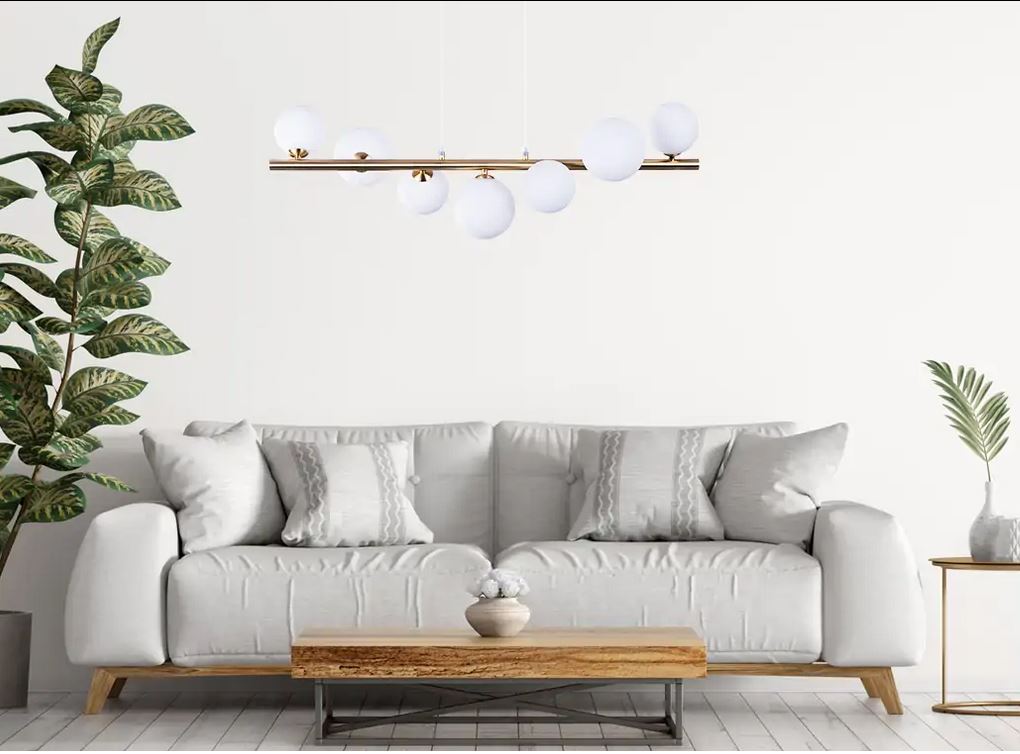 Lampa stylowa wisząca Sybilla 10 AZ4407 - Azzardo - obrazek 3