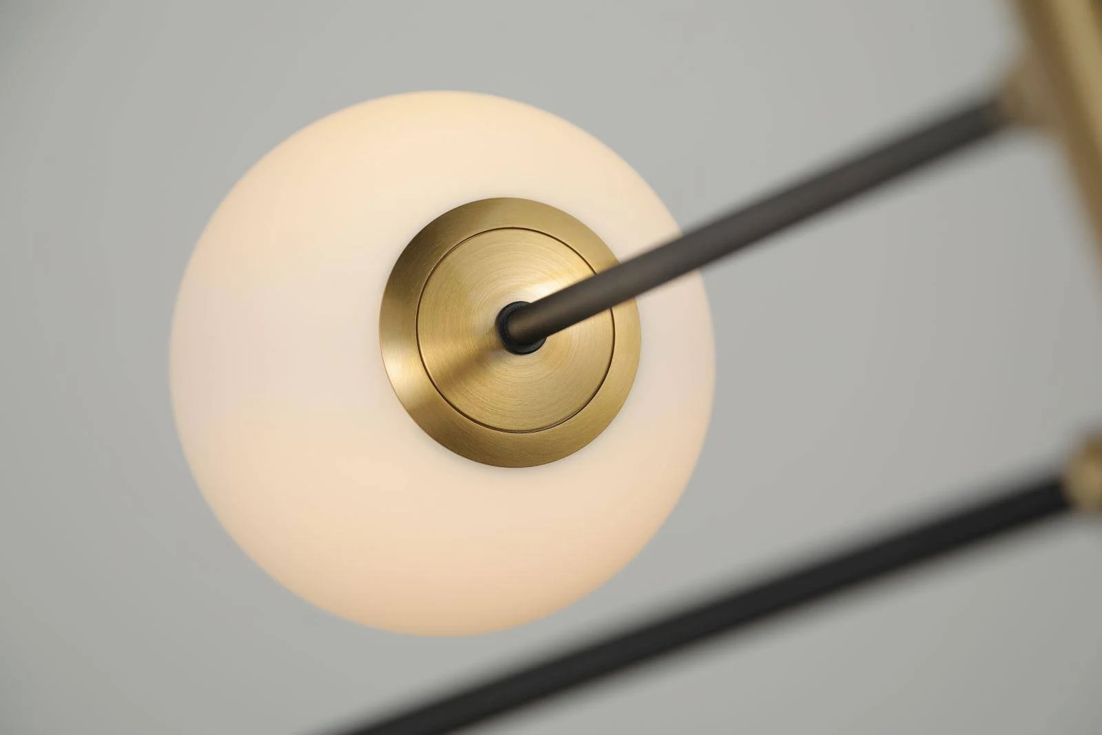 Lampa wisząca kule Oviedo 8 AZ4423 czarny+złoty - Azzardo - obrazek 3