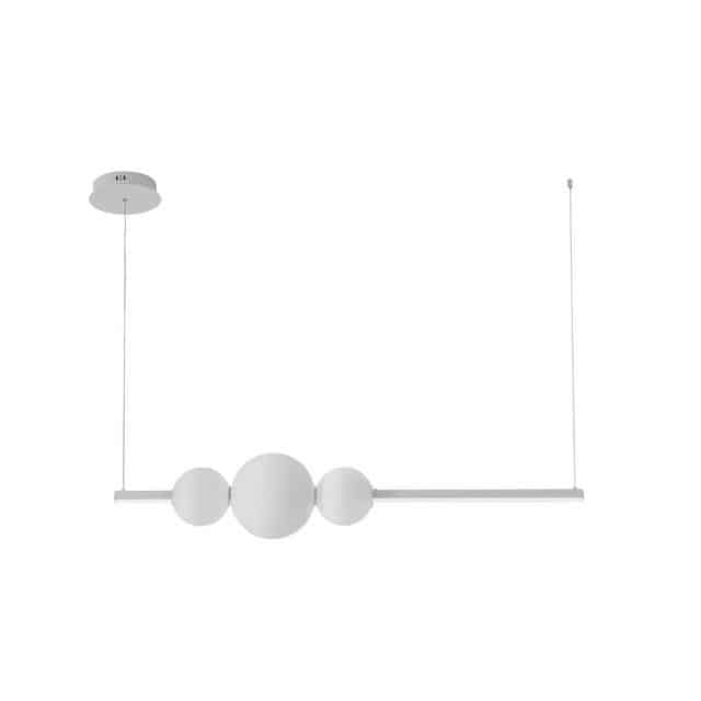 Lampa stylowa biała wisząca Sandra 3 DIMM AZ4426 - Azzardo - obrazek 2
