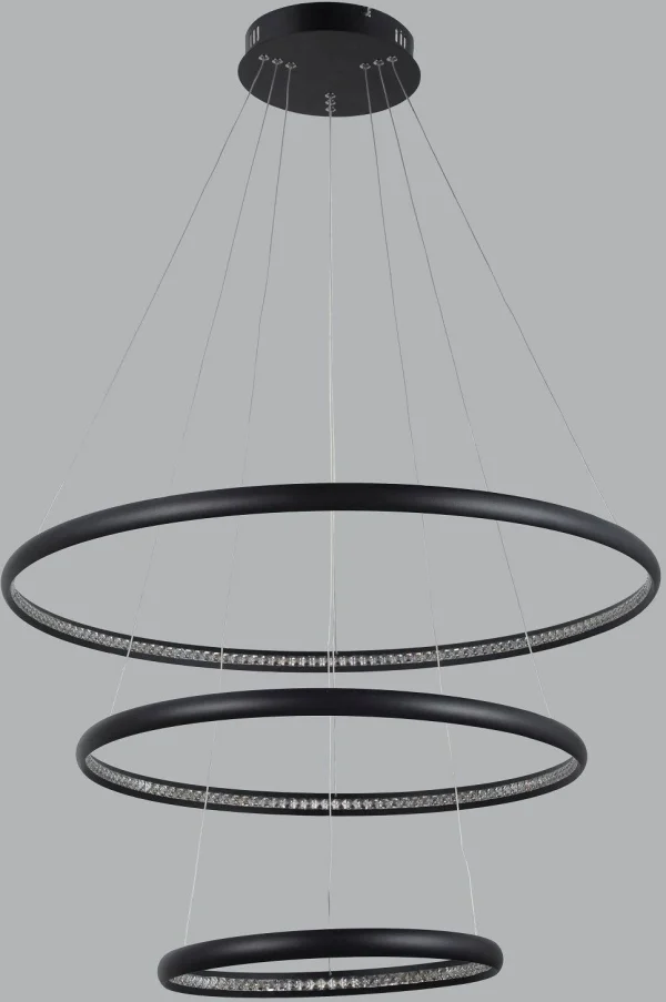 Lampa wisząca duża do salonui RING Brighton 3 AZ4428 - Azzardo