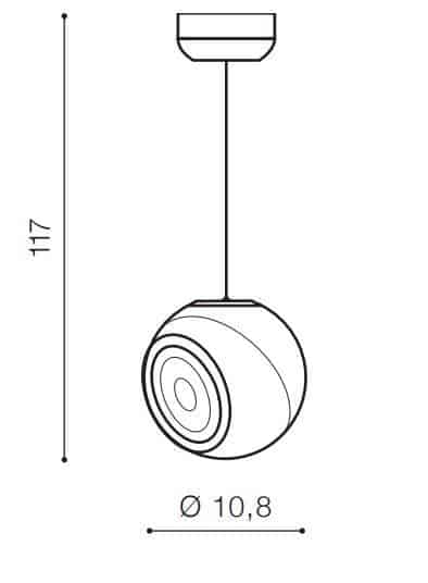 Lampa wisząca nowoczesna Skye AZ4521 - Azzardo - obrazek 8