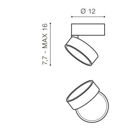 Oprawa sufitowa Mona 18W 3000K AZ4546 - Azzardo - obrazek 4