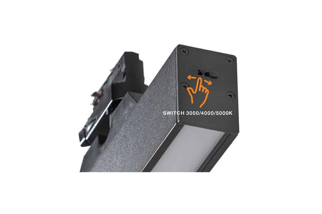 Lampa do szynoprzewodu Linnea 86 3Line 36W CCT AZ4568 - Azzardo - obrazek 3