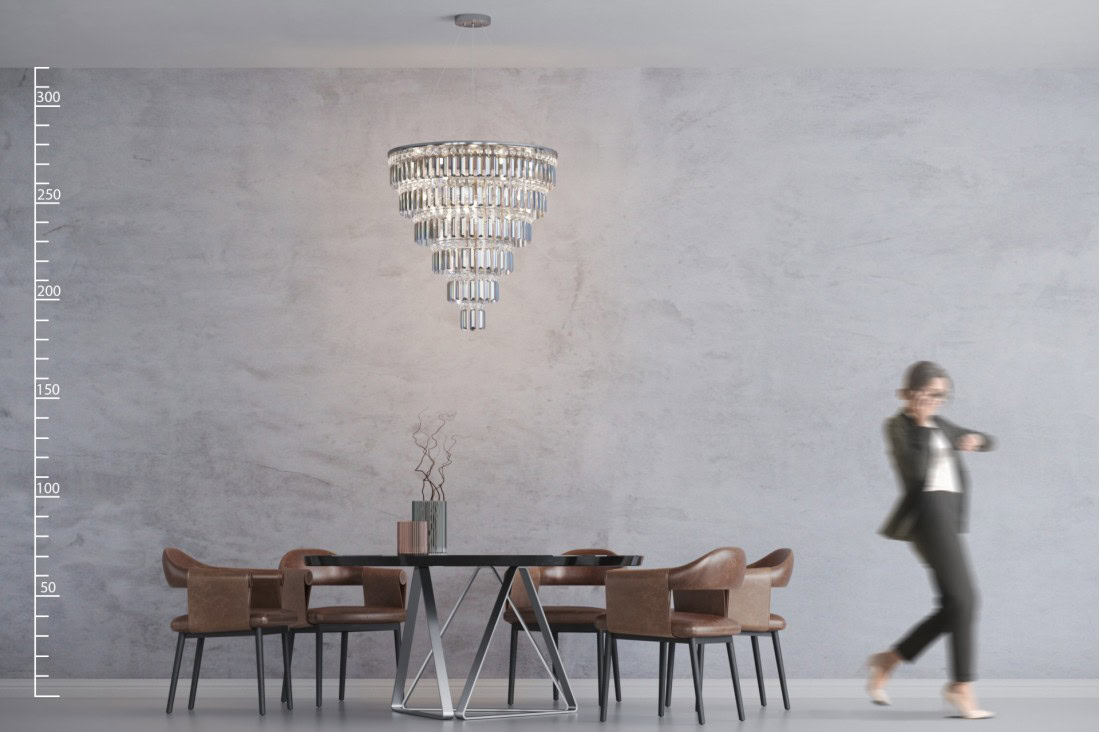 Lampa wisząca CRYSTAL XL - AZ4752 - Azzardo - obrazek 6