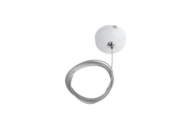 Zestaw do zawieszenia szynoprzewodu TRACK 1 Ceiling Plate + Wire AZ4782 - Azzardo
