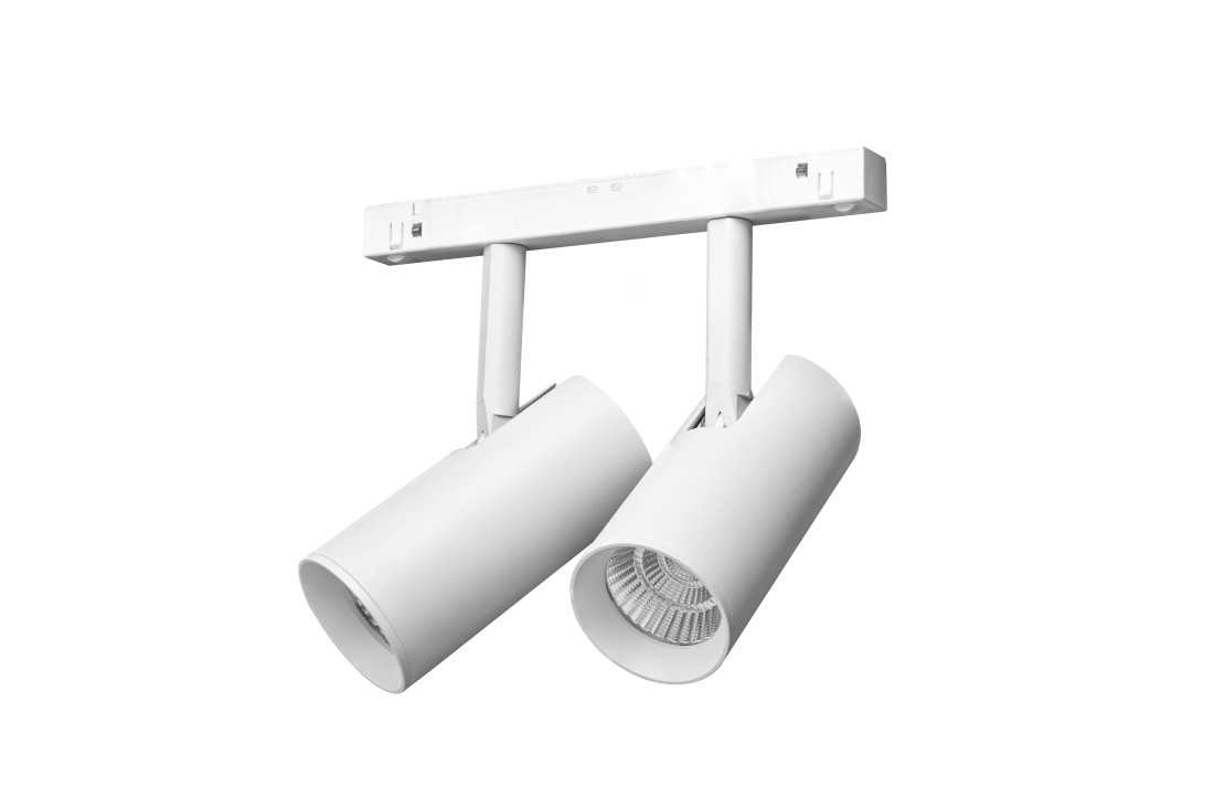 Lampa do szynoprzewodu magnetycznego biała ALFA MAKITA 2 TRACK MAGNETIC 2X 7W CCT SMART - AZ4839 - Azzardo