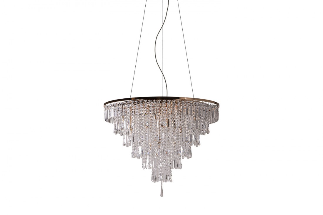 Lampa kryształowa wisząca KALABRIA XL GO AZ4905 - AZzardo