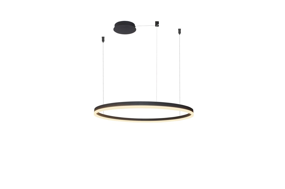 Lampa wisząca RING HALO PENDANT 100 BK AZ4963 - AZzardo
