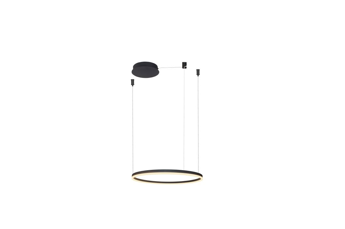Lampa wisząca RING HALO PENDANT 60 BK AZ4968 - AZzardo