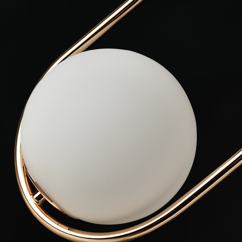 Lampa wisząca kula biały + złoty COCO 1 PENDANT AZ4981 - AZzardo - obrazek 5