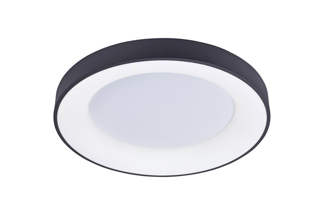 Lampa sufitowa na pilota czarna SANTANA TOP 80 CCT BK AZ4995 - AZzardo
