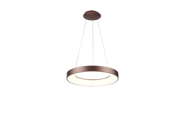 Lampa wisząca brązowa RING SANTANA 38 3000K CO AZ4998 - AZzardo