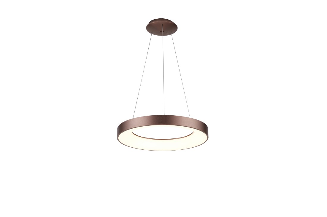 Lampa wisząca brązowa RING SANTANA 38 3000K CO AZ4998 - AZzardo