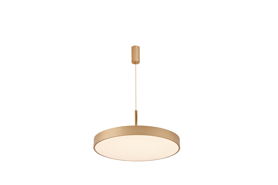 Lampa wisząca na pilota złota nowoczesna MARCELLO 40 CCT GOAZ5089 - AZzardo