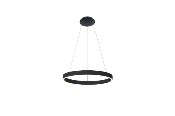 Lampa wisząca RING ANDREA 60 3000K DIMM (10W+40W) BK AZ5098 - AZzardo