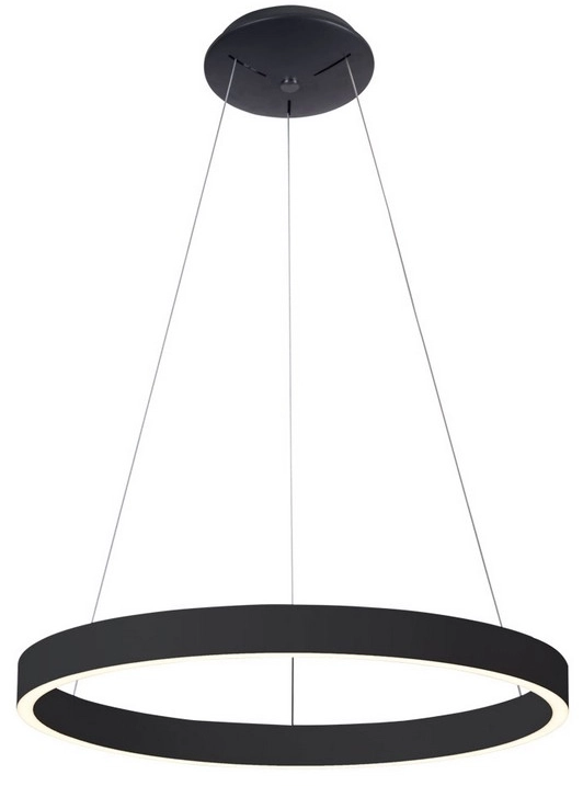 Lampa wisząca RING ANDREA 80 3000K DIMM (20W+50W) BK AZ5100 - AZzardo