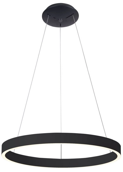 Lampa wisząca RING ANDREA 100 3000K DIMM (25W+65W) BK AZ5102 - AZzardo