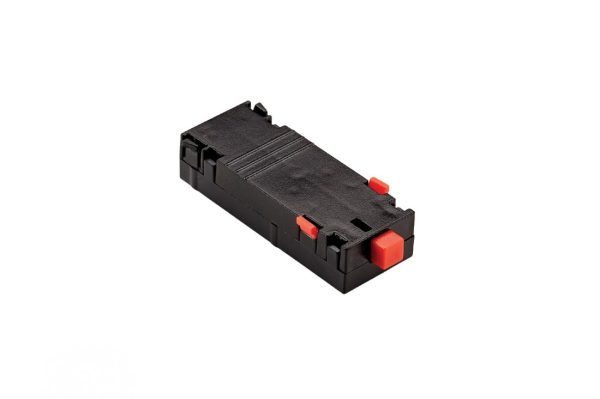 Łącznik prosty do szyn BETA 230V BK AZ5152 - AZzardo
