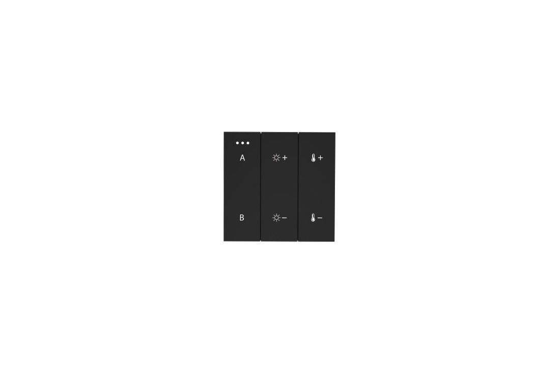 Pilot ścienny bluetooth 2-GROUP BLUETOOTH BK AZ5209 - AZzardo