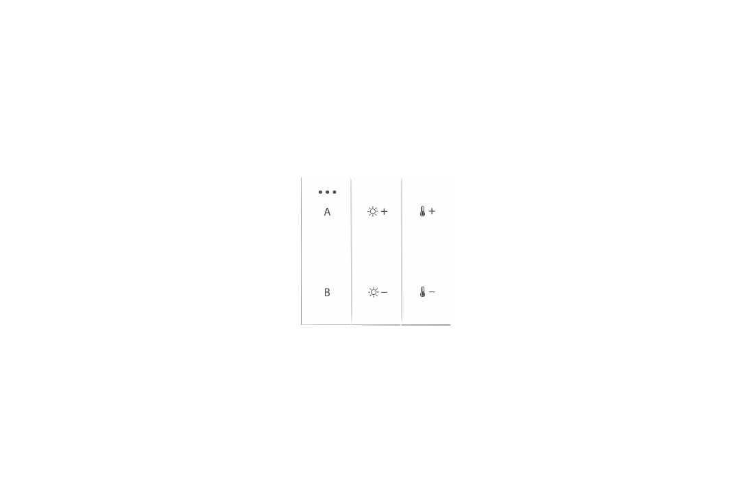 Pilot ścienny bluetooth 2-GROUP BLUETOOTH WH AZ5210 - AZzardo