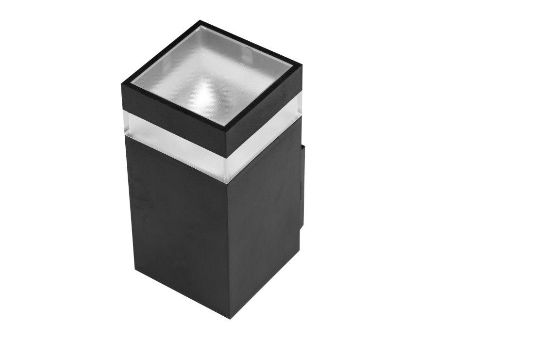 Kinkiet zewnętrzny JASON SQ WALL IP65 BK AZ5221 - AZzardo