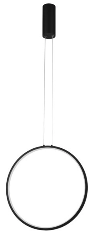 Lampa wisząca czarny LED 3000K RING MASSIMA 40 BK AZ5253 - AZzardo