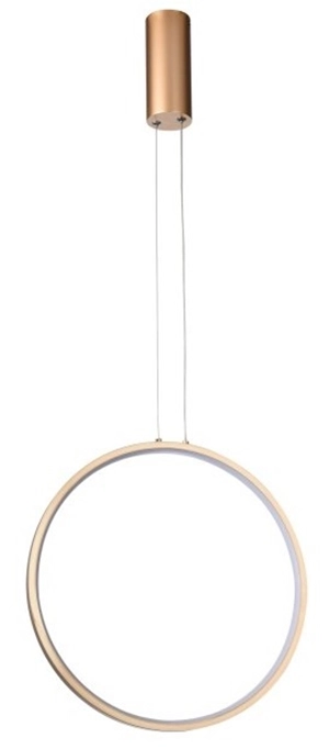 Lampa wisząca złoty LED 3000K RING MASSIMA 40 GO AZ5254 - AZzardo