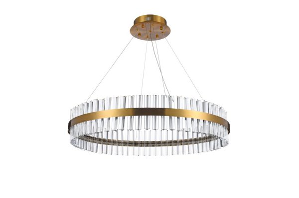 Lampa kryształowa wisząca do salonu FRANCESCA 80 AZ5262 - AZzardo