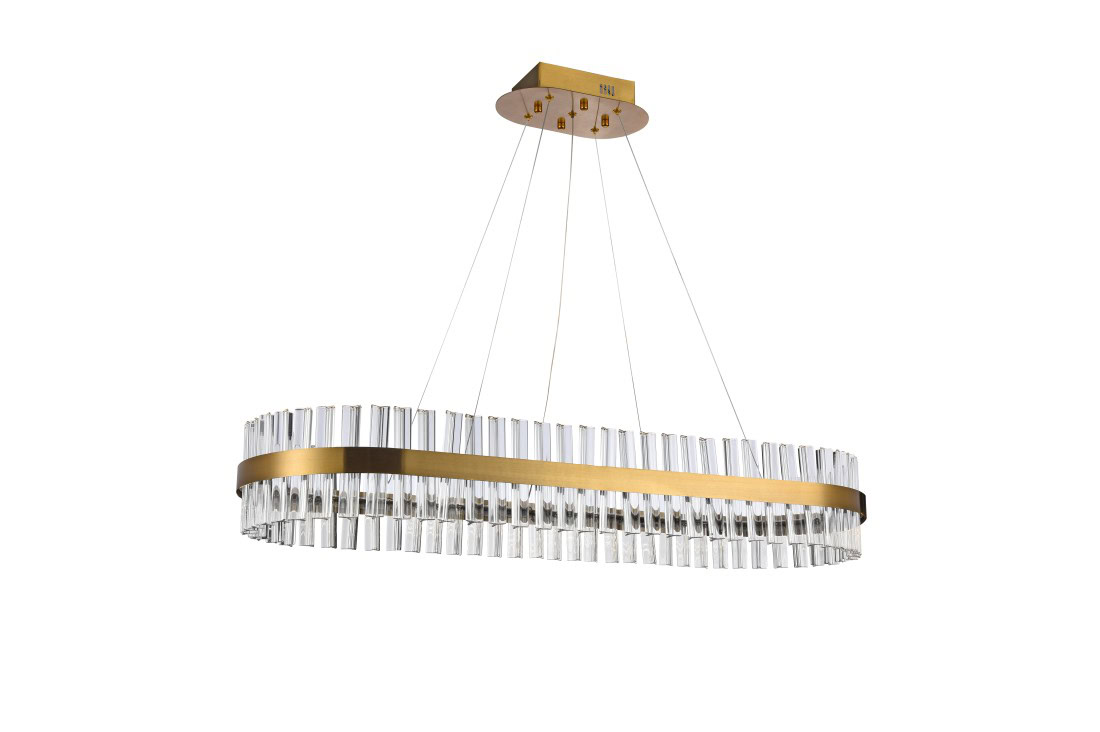 Lampa kryształowa wisząca do salonu FRANCESCA 100 AZ5263 - AZzardo